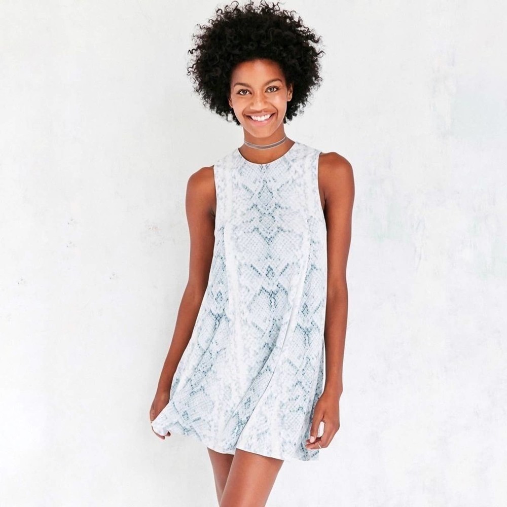 URBAN Outfitters Silence + Noise Snake Print Dress Size Small